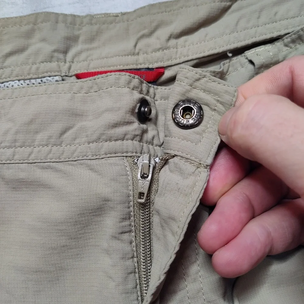 NORTH‎ FACE Men Size 40 Khaki Nylon Hiking 9